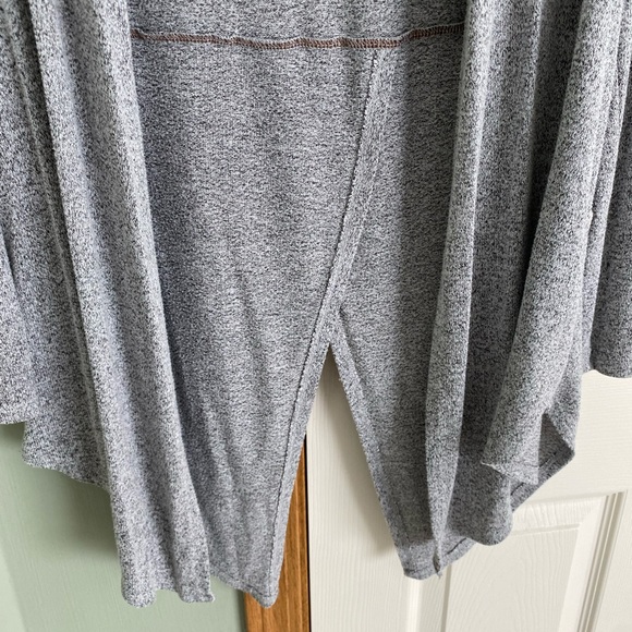 APT. 9 Grey Asymmetric Cardigan - Picture 2 of 5